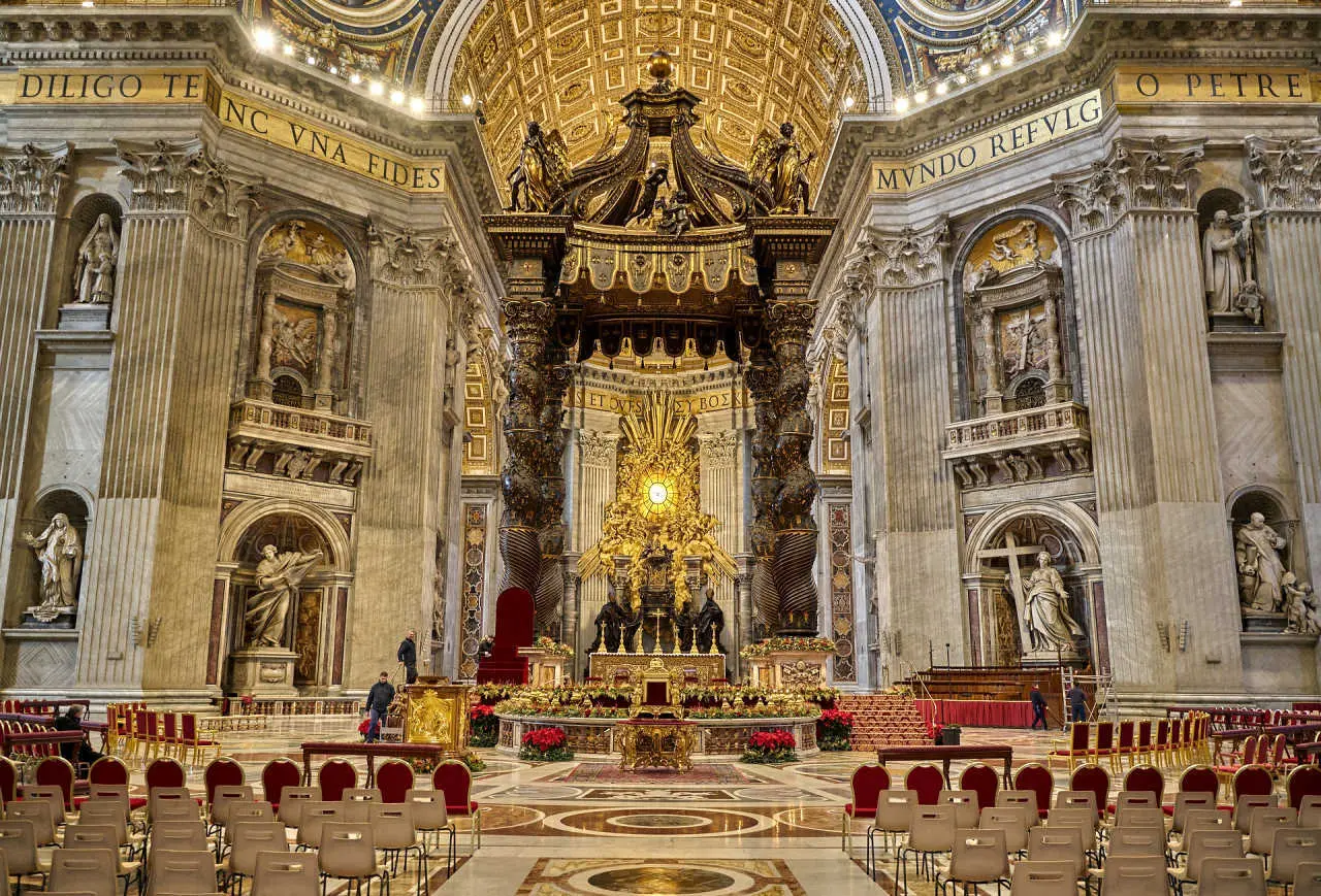 Vatican Museums Bernini Altar